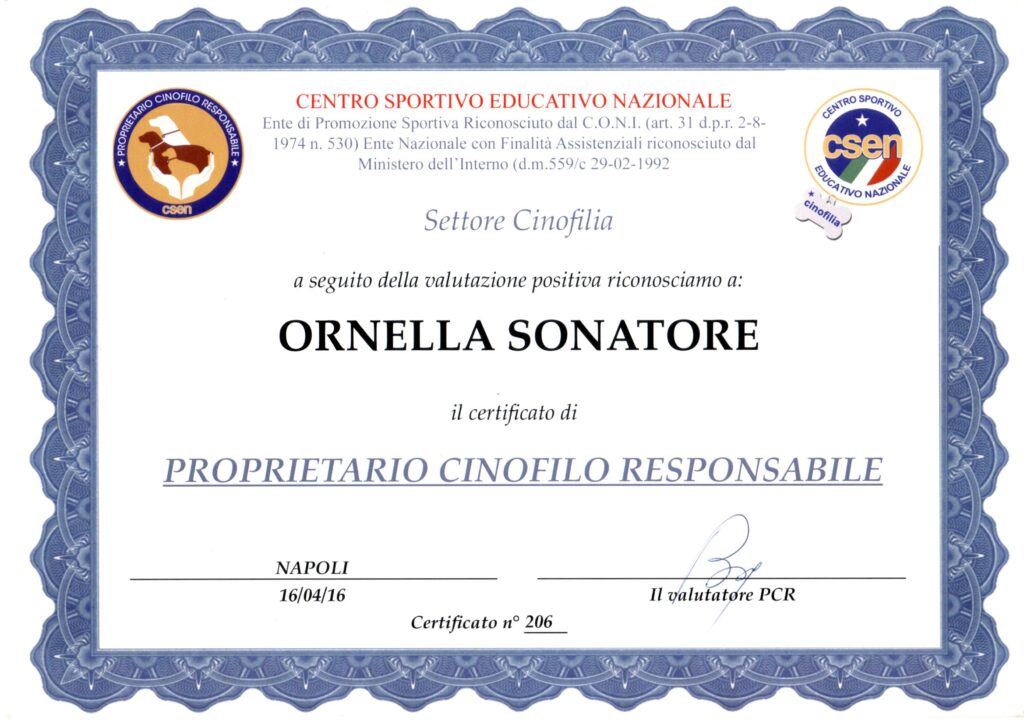 Ornella Sonatore pcr